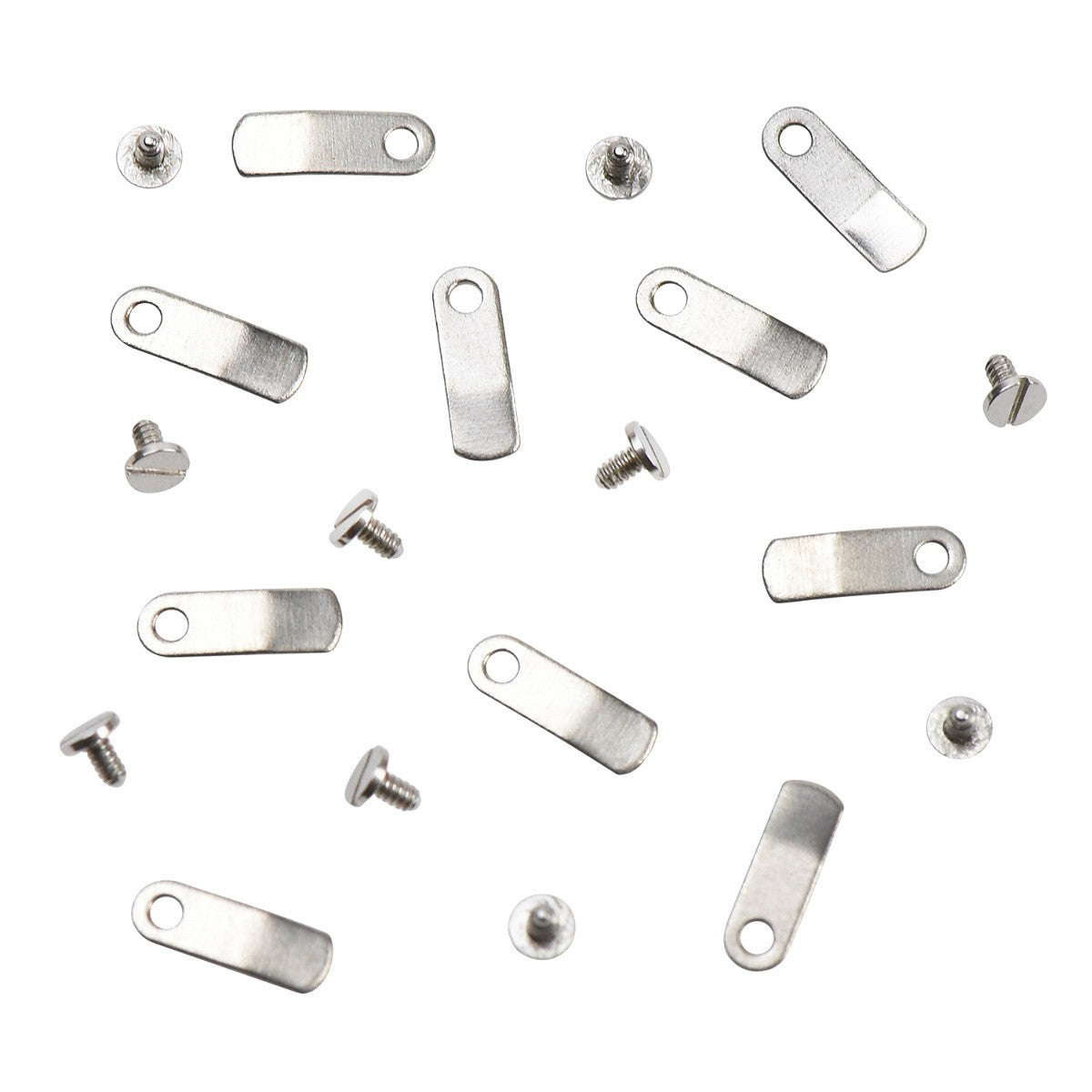 10 + 10 Screw and Clamps for Eta 6497-6498 Movement Watch Stainless Steel Tq