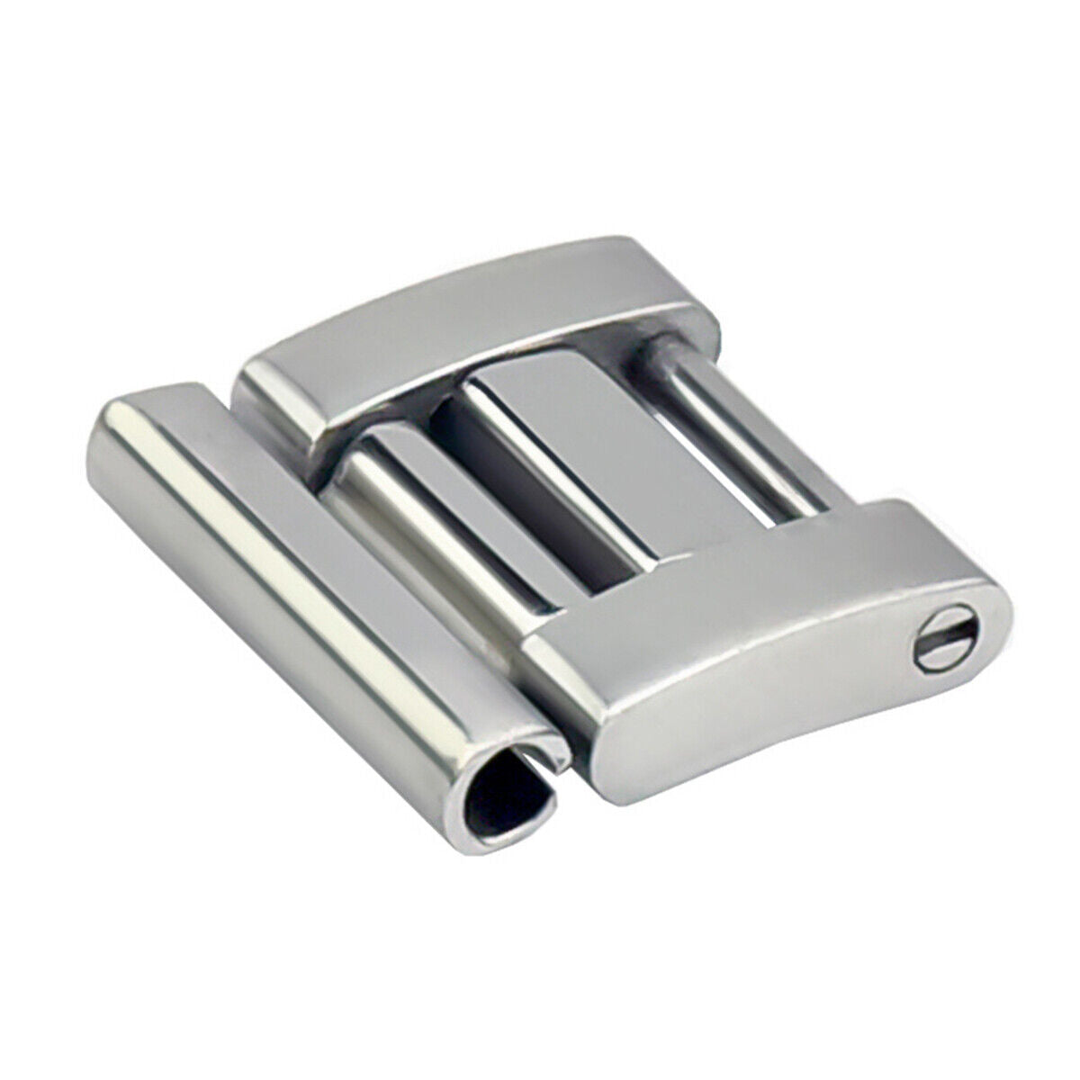 14MM LINK CONNECT OPENING SIDE OYSTER BAND ROLEX FIT AT CLASP STAINLESS STEEL