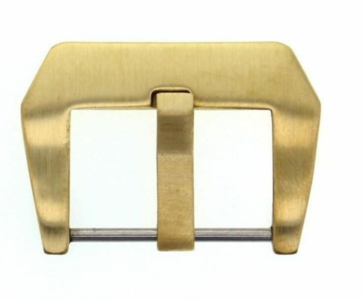Bronze Pre-V Brushed Screw-In Buckle for 40mm, 44mm,47mm Panerai 20 22 24mm 26mm