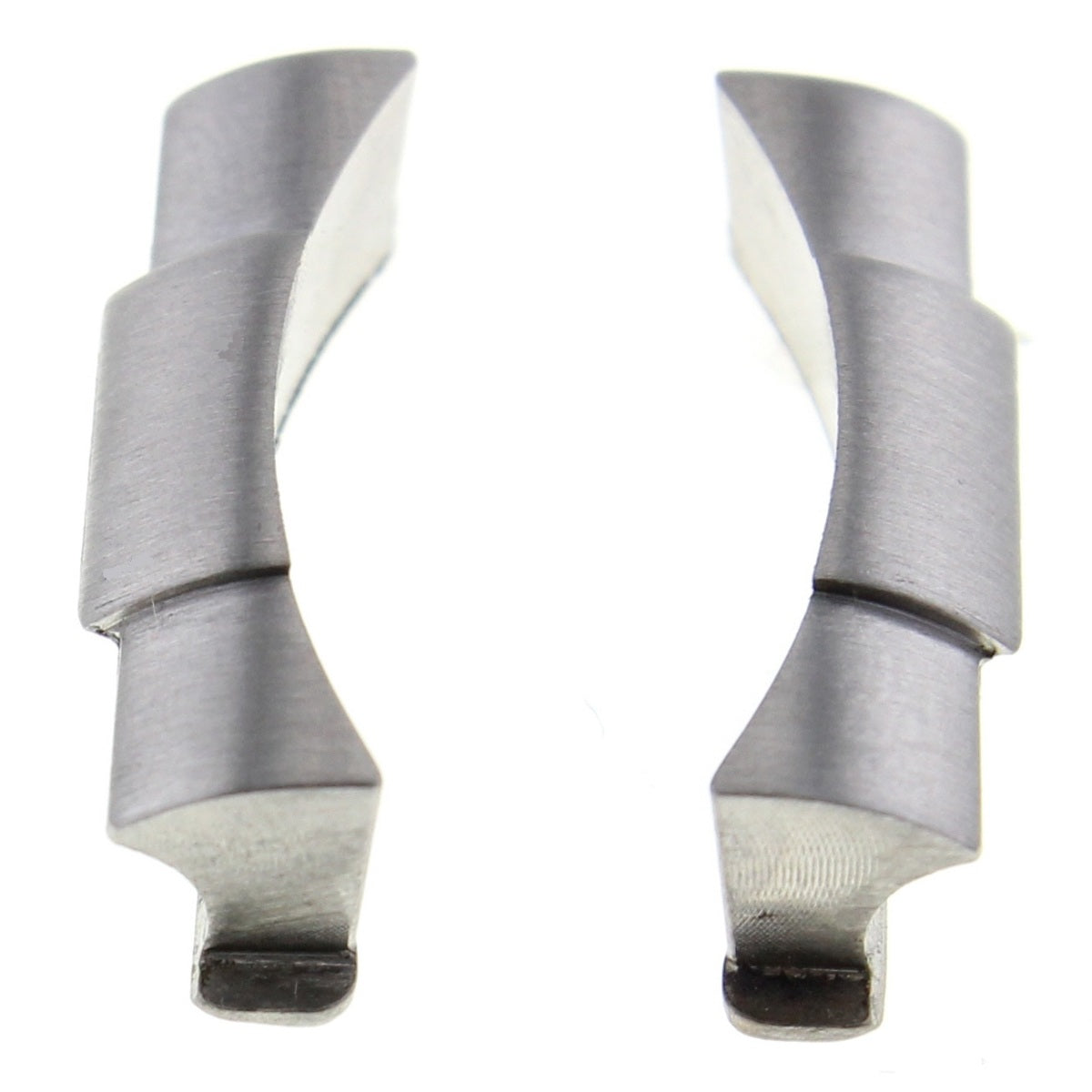 CUSTOM BAND STRAP END LINK FOR ROLEX SUBMARINER DAYTONA GMT EXPLORER II 214270, Silver - Brushed