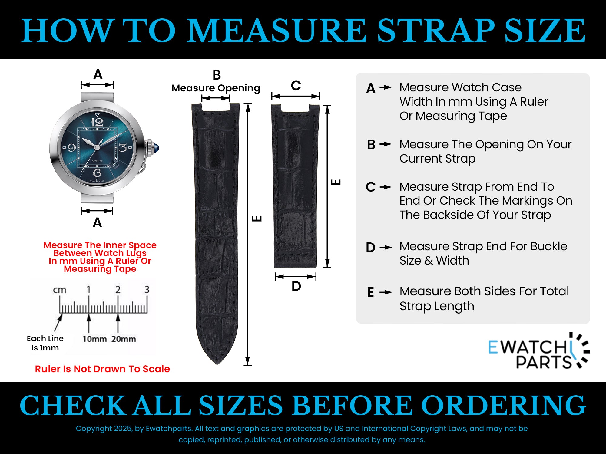 20MM REPLACEMENT GENUINE LEATHER WATCH BAND STRAP FOR MAURICE LACROIX RETROGRADE