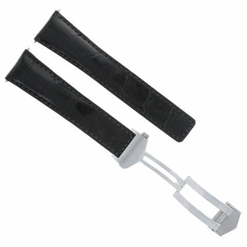20MM REPLACEMENT LEATHER WATCH BAND STRAP WITH CLASP FOR TAG HEUER CARERRA