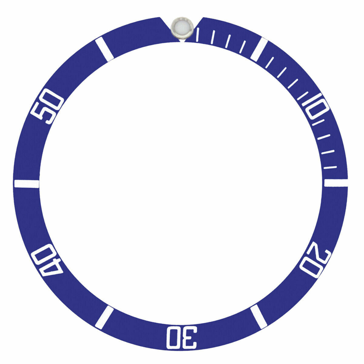 BEZEL INSERT FOR ROLEX SUBMARINER 5508 5512 5513 5517 1680 WATCH BLUE