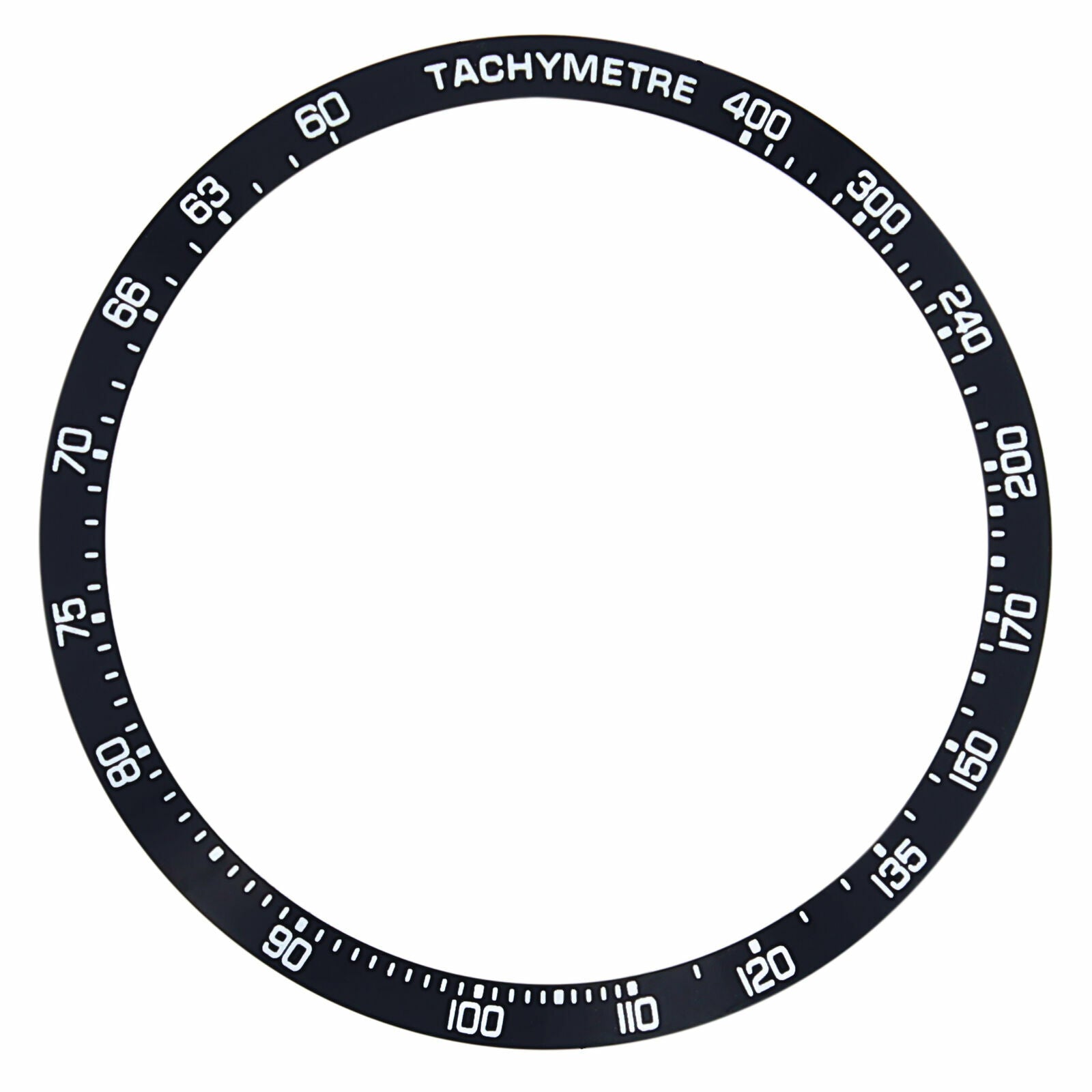 BEZEL INSERT FOR 43MM TAG HEUER CARRERA CV2A12.BA0796 DAY DATE AUTO CHRONOGRAPH
