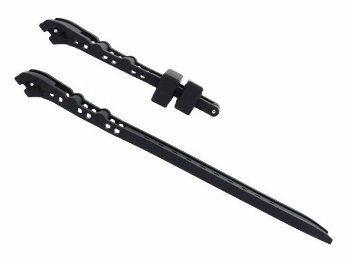 SILICONE RUBBER WATCH BAND STRAP FOR INVICTA I-FORCE 12965, 12966, 12964 BLACK