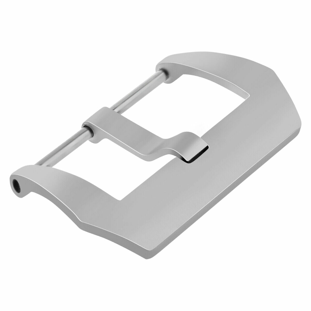 18MM WATCH STRAP BAND PRE-V SCREW IN BUCKLE FIT LEATHER RUBBER STRAP BRUSH