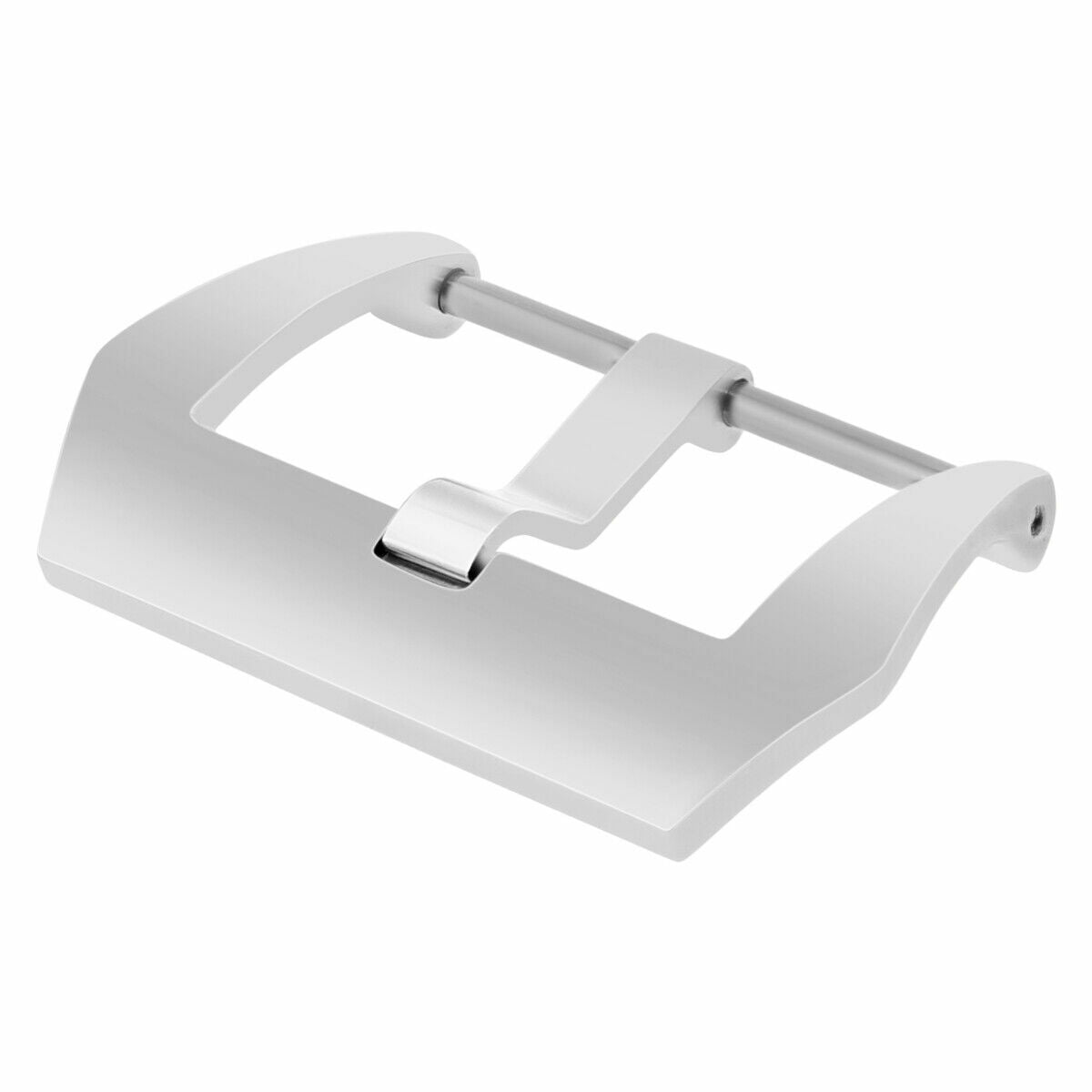 18MM WATCH STRAP BAND PRE-V SCREW IN BUCKLE LEATHER OR RUBBER STAINLESS ST SHINY