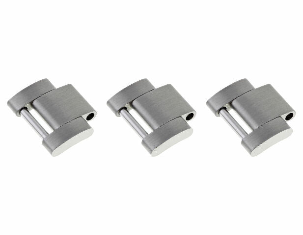 3 PCS 15.5MM LINK FOR OYSTER WATCH BAND ROLEX AIR KING 114200 #70190 116900 MATTE