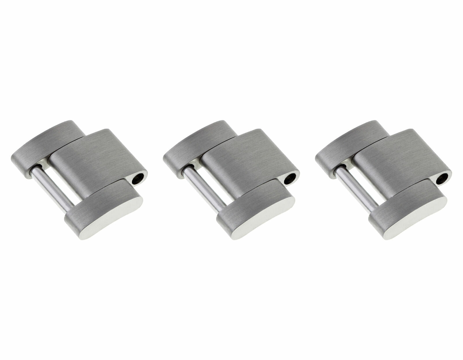 3 PCS 15.5MM LINK FOR OYSTER WATCH BAND ROLEX AIR KING 114200 #70190 116900 MATTE