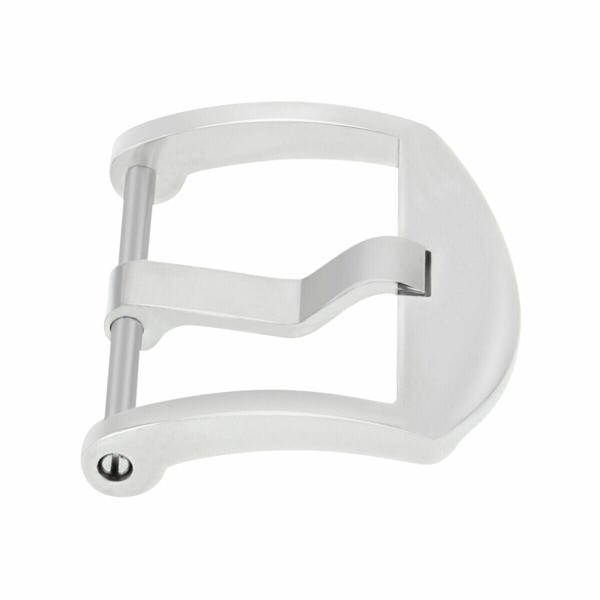 24MM STRAP THUMBNAIL TANG BUCKLE SCREW FOR 44MM PANERAI LEATHER STRAP BAND SHINY