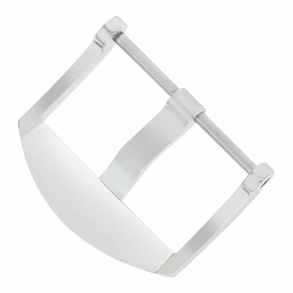 24MM STRAP THUMBNAIL TANG BUCKLE SCREW FOR 44MM PANERAI LEATHER STRAP BAND SHINY