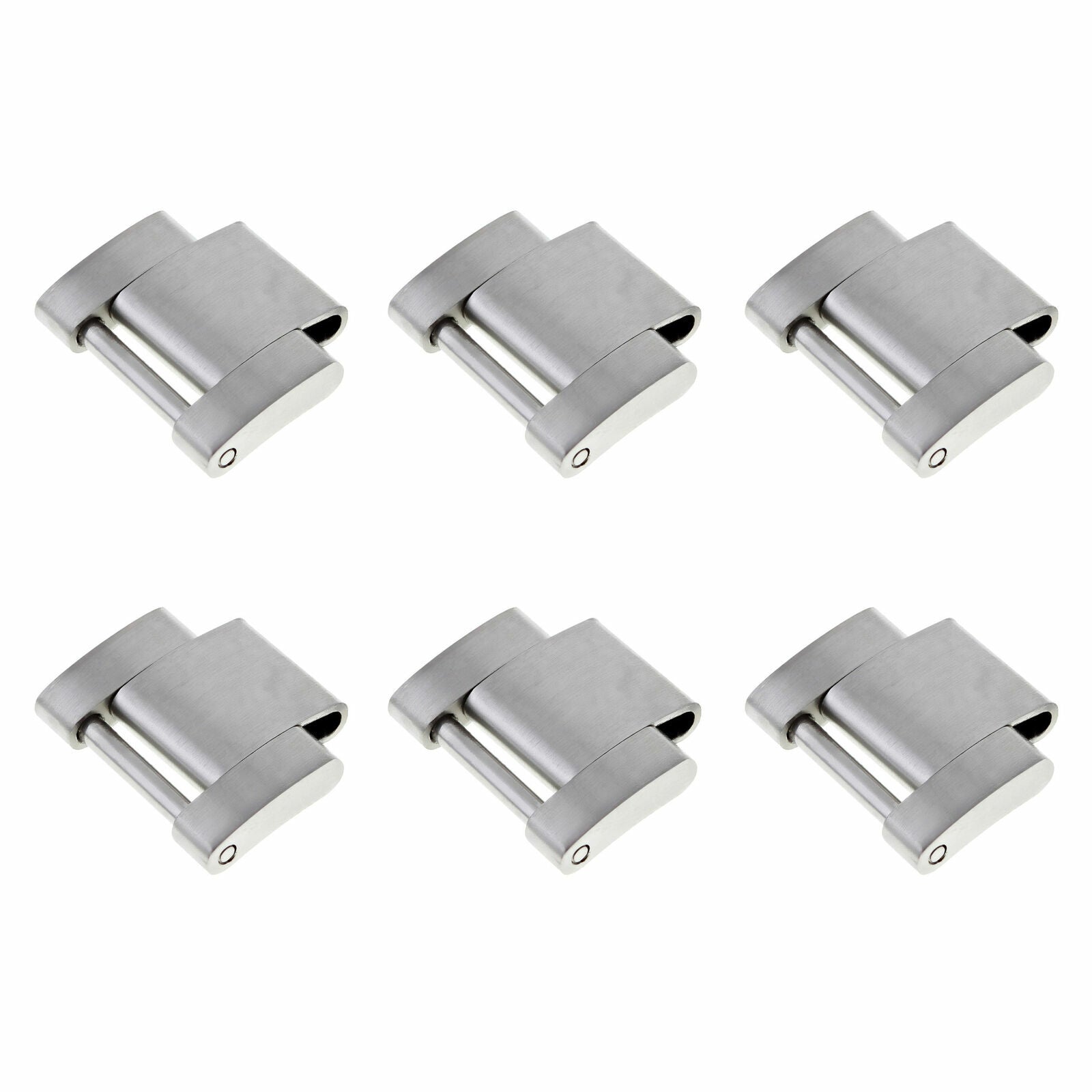 6 LINK 15.5MM FOR VINTAGE OYSTER BAND ROLEX WATCH 93150 FIT END PIECE 593 STEEL
