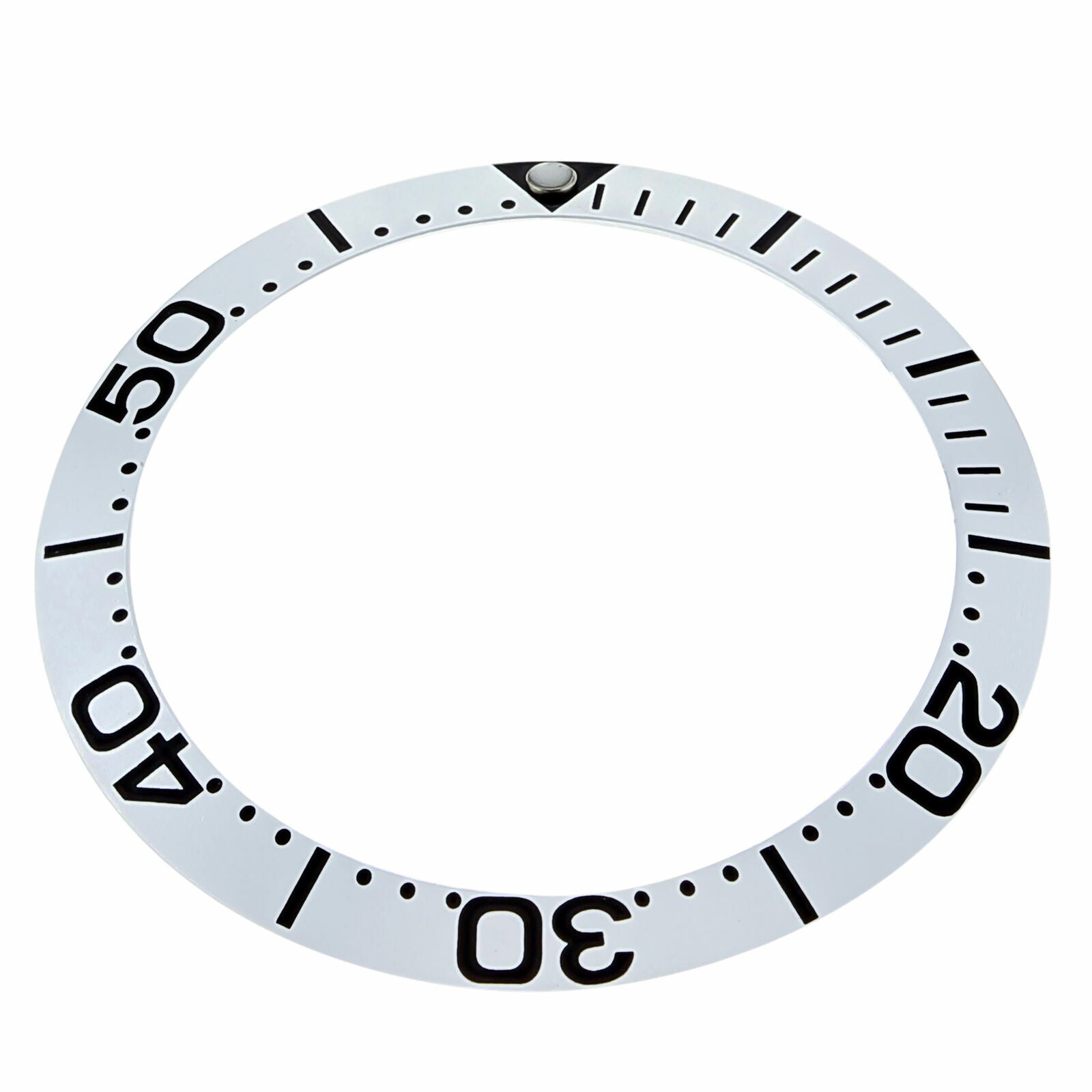 BEZEL INSERT FOR 41MM CASE OMEGA SEAMASTER 2231.50, 2532.20,2542.80 SILVER GRAY