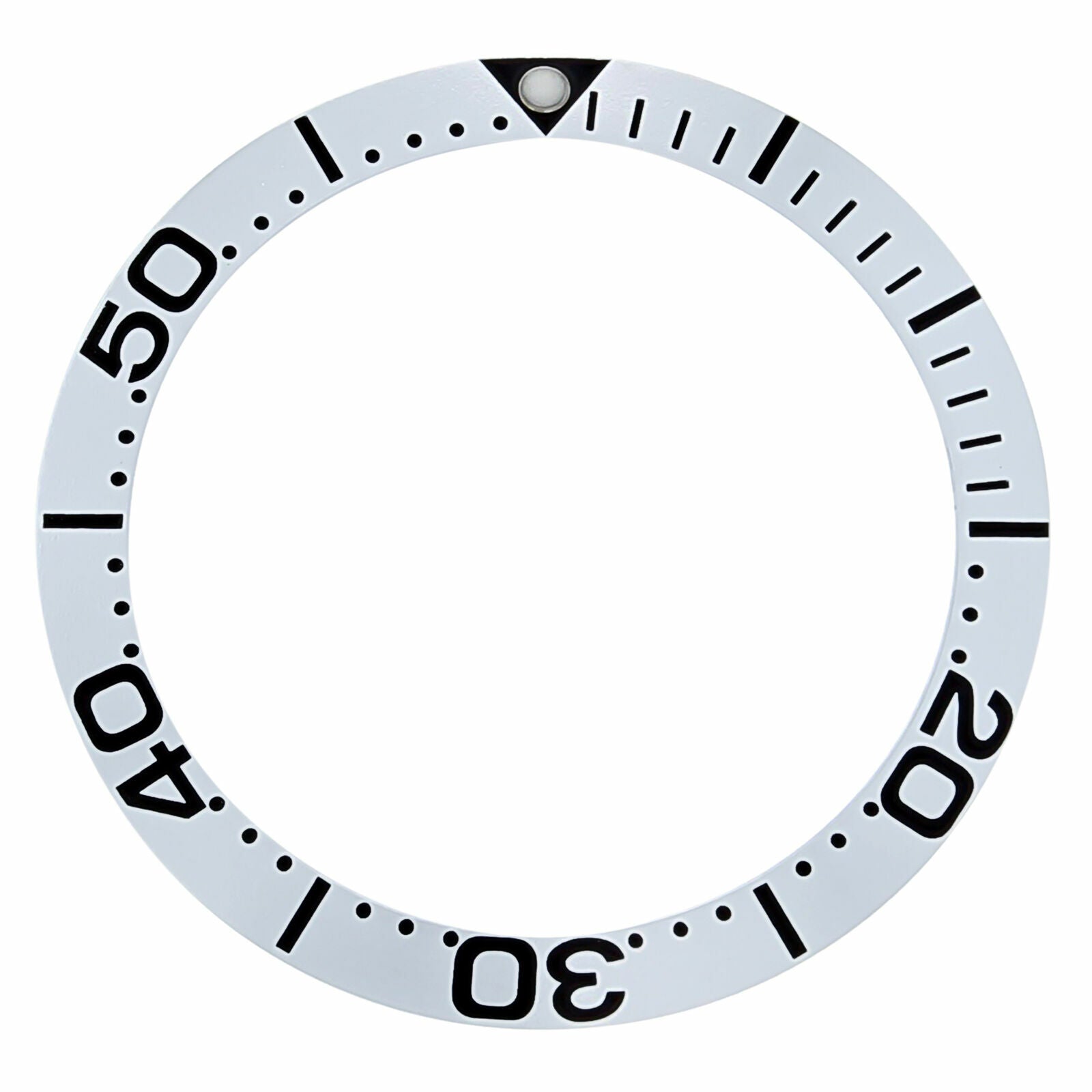 BEZEL INSERT FOR 41MM CASE OMEGA SEAMASTER 2231.50, 2532.20,2542.80 SILVER GRAY