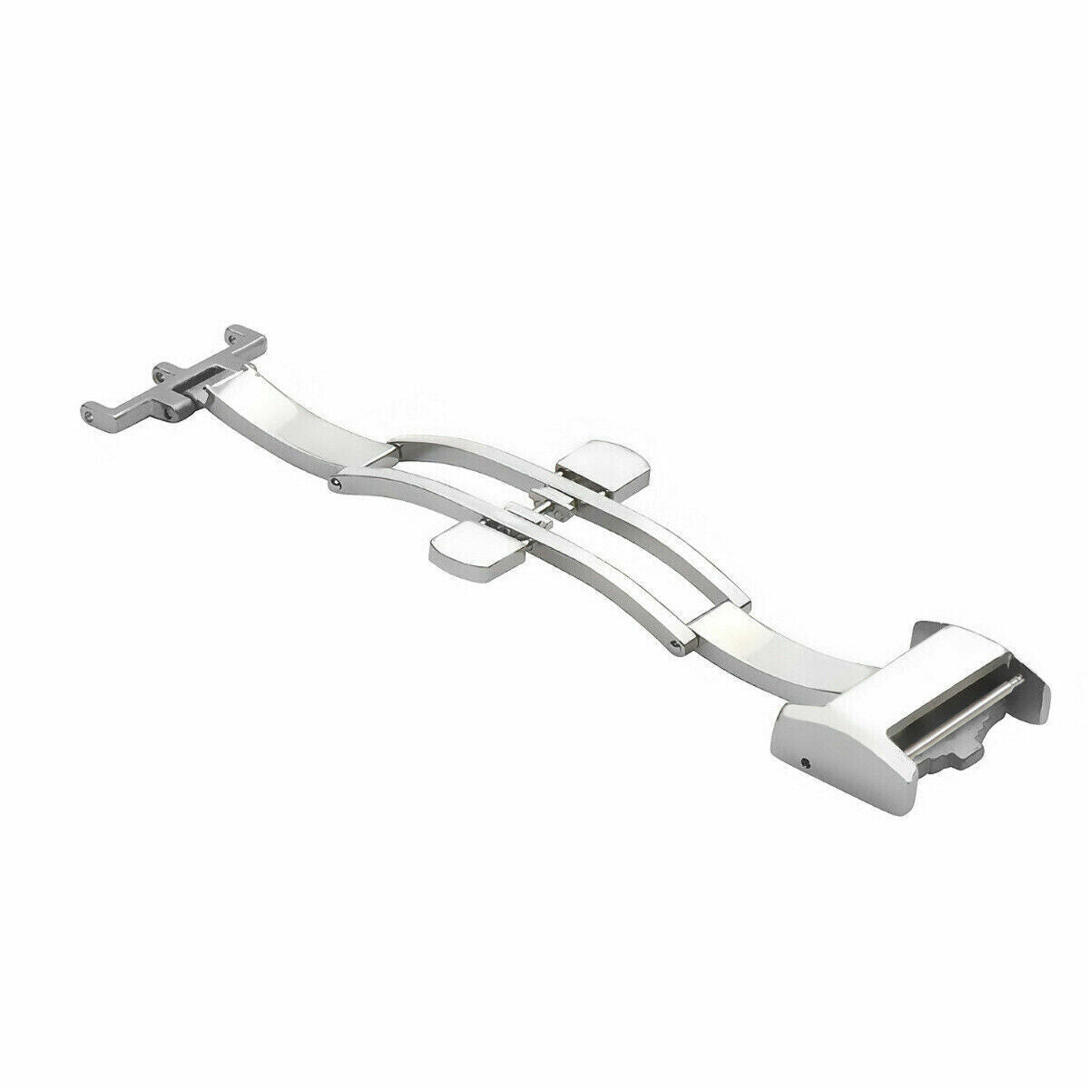 18MM DEPLOYMENT BAND BUCKLE CLASP FOR LONGINES STRAP STAINLESS STEEL POLISH