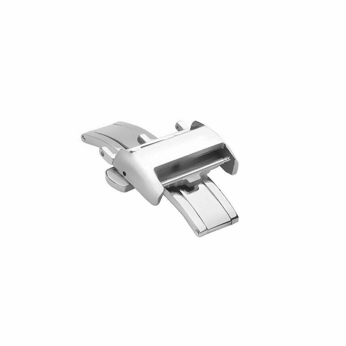 18MM DEPLOYMENT BAND BUCKLE CLASP FOR LONGINES STRAP STAINLESS STEEL POLISH