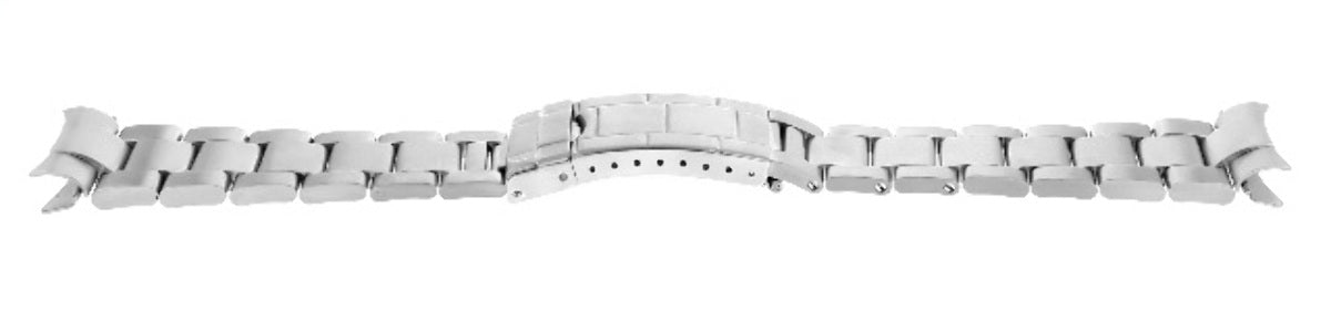 20MM STAINLESS STEEL OYSTER WATCH BAND FOR ROLEX END F/LOCK 16250, 16264, 11427