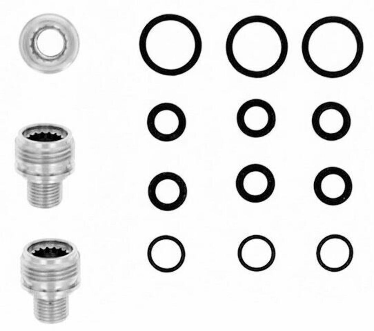 3 CASE TUBES FITS ROLEX SUBMARINER 16613 16800 16808 16813 16610 16610LV 16613