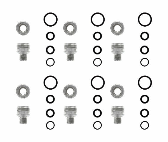6 CASE TUBES FOR ROLEX SUBMARINER 16800 # 24-7030 STAINLESS STEEL TOP QUALITY
