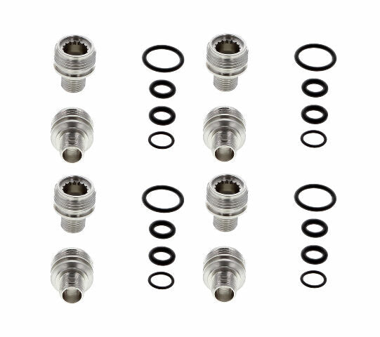 6 CASE TUBES FOR ROLEX SUBMARINER 16800 # 24-7030 STAINLESS STEEL TOP QUALITY