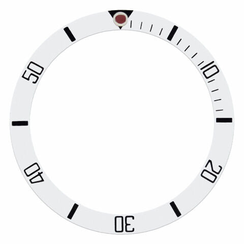 BEZEL INSERT FOR 40MM INVICTA 8926C PRO DIVER AUTOMATIC WATCH TOP QUALITY SILVER