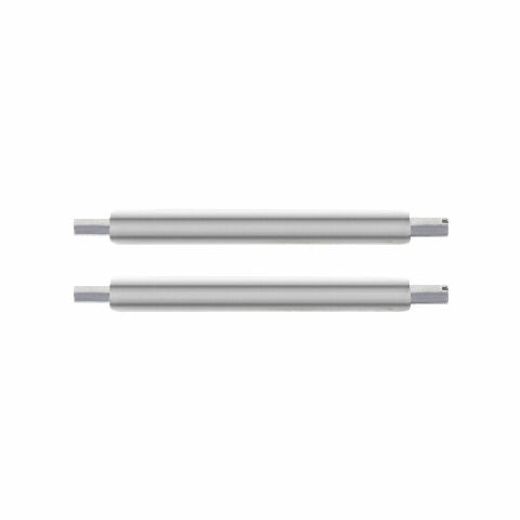 2 FAT SPRING BAR FOR PANERAI 24MM REPLACE TUBE NYLON BAND LEATHER RUBBER STRAP