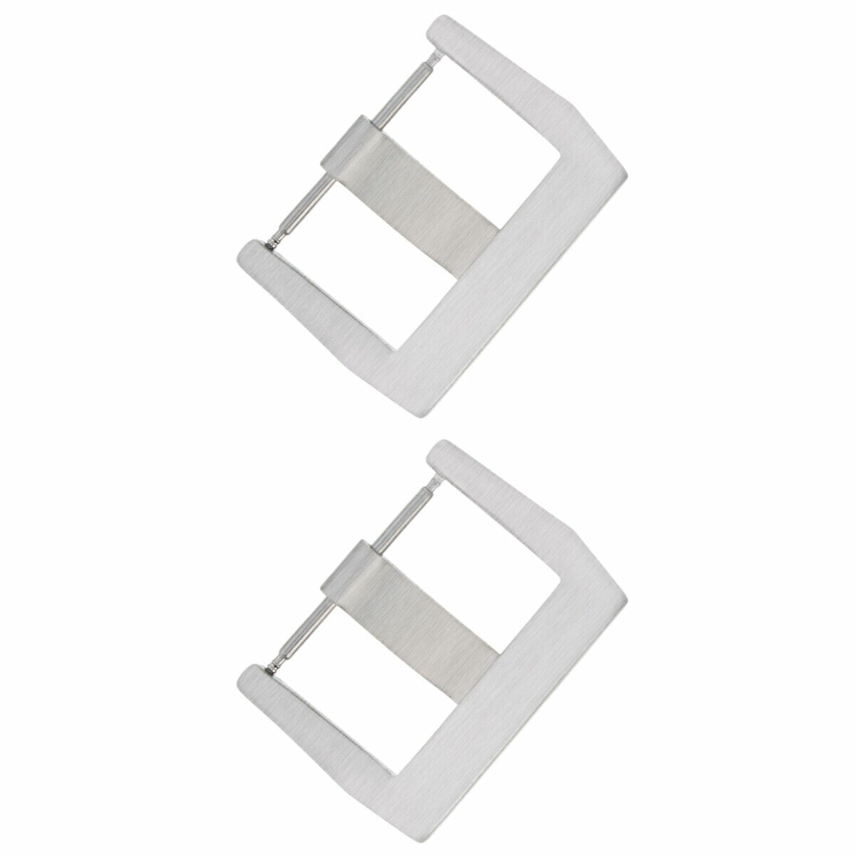 2-22MM BUCKLE FOR BELL & ROSS WATCH BAND LEATHER STRAP BR01, BR02, BR03 BRUSH