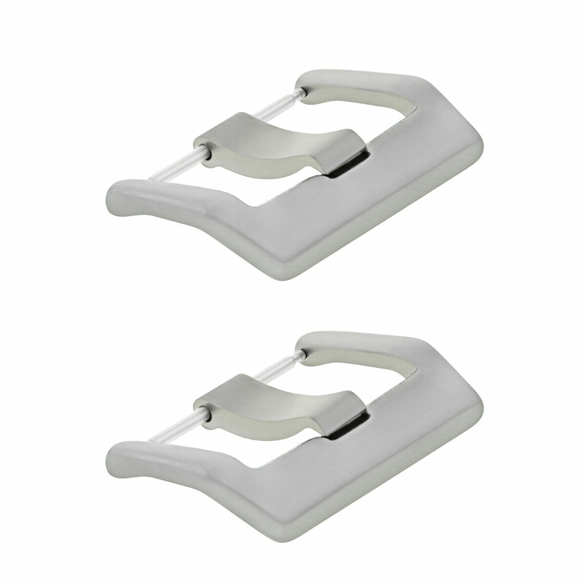 2-22MM BUCKLE FOR BELL & ROSS WATCH BAND LEATHER STRAP BR01, BR02, BR03 BRUSH