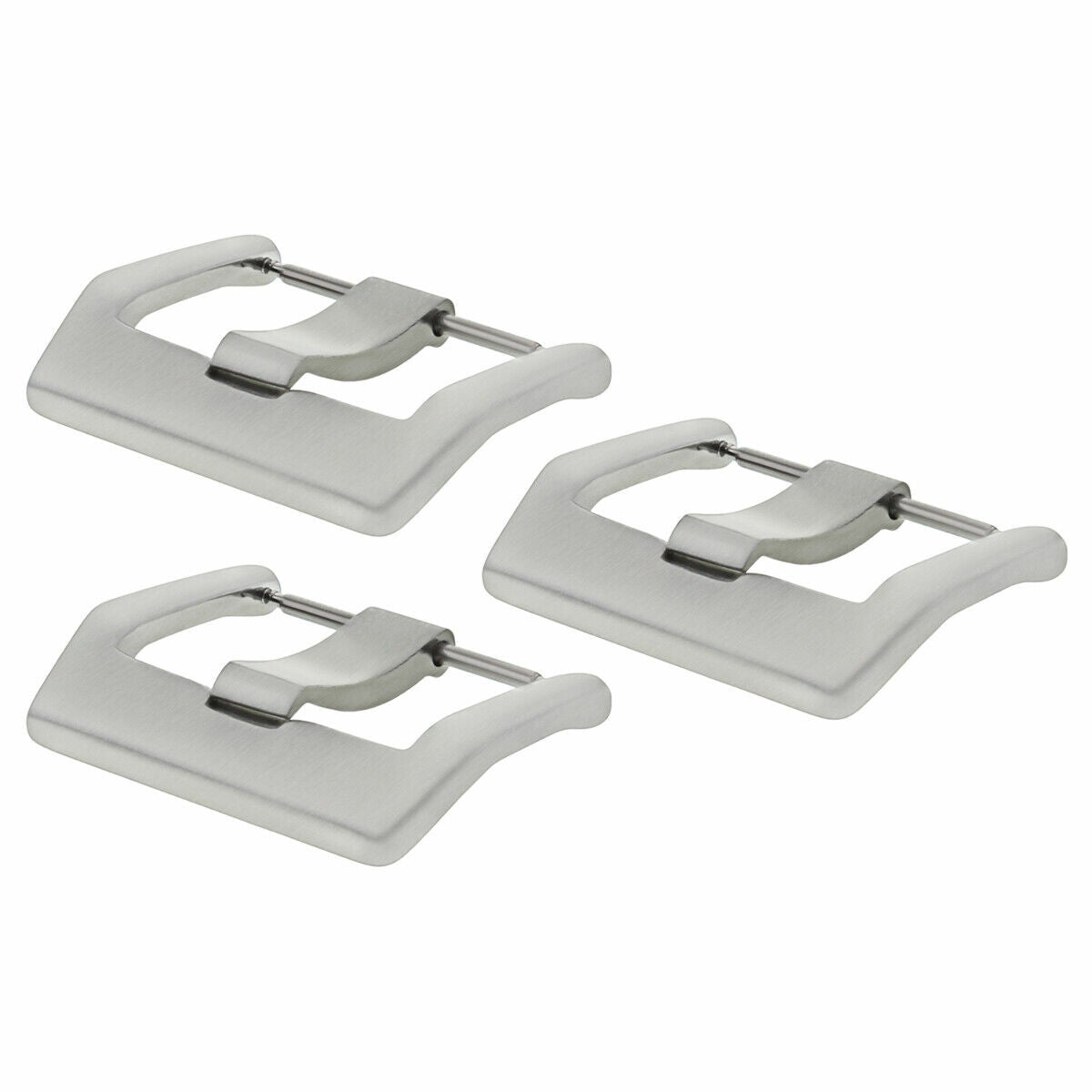 3-24MM BUCKLE FOR BELL & ROSS RUBBER BAND LEATHER STRAP BR01, BR02, BR03 BRUSH