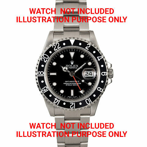 RETAINING RING + BEZEL+ INSERT FOR ROLEX GMT BLACK 1670 1675 16750 16753 16758