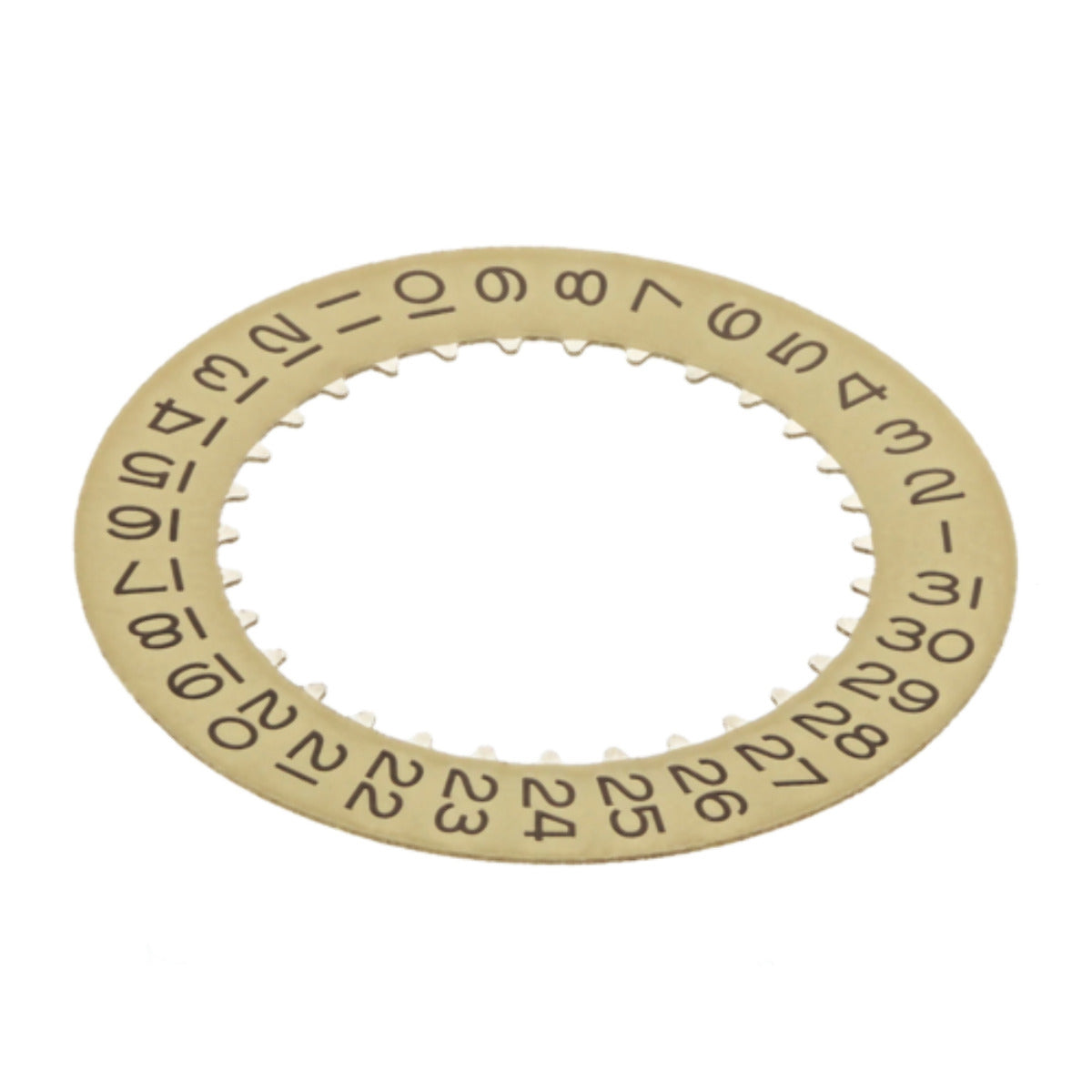 DATE DISC FOR ROLEX MOVEMENT CHAMPAGNE YELLOW WATCH PART 16220, 16203, 16233