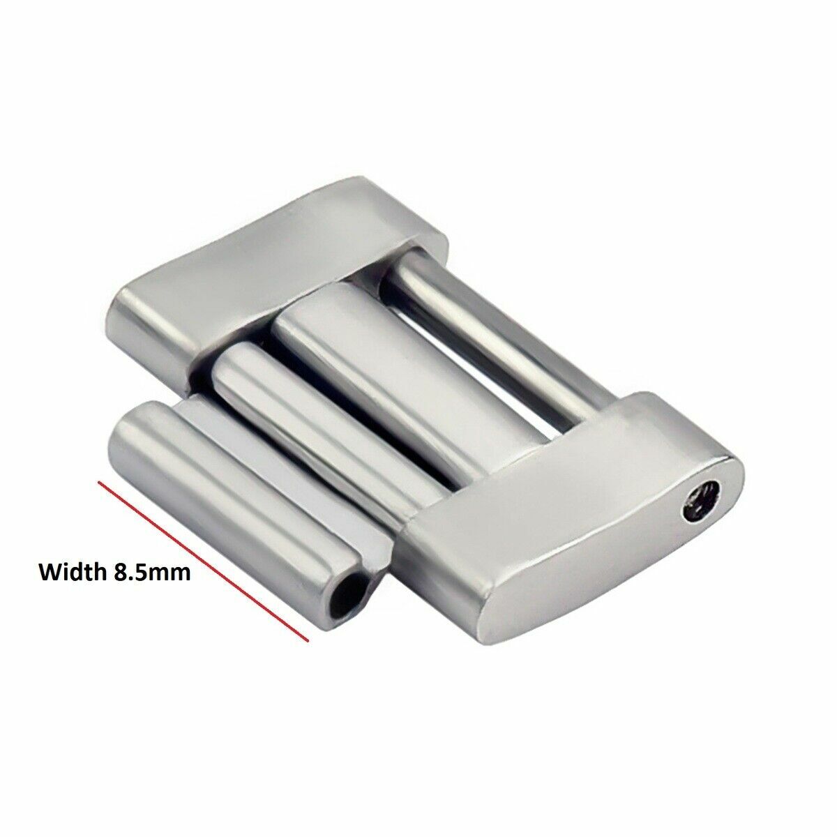 16MM HALF END LINK OPENING SIDE CONNECT 78360 OYSTER BAND FOR ROLEX CLASP MATTE