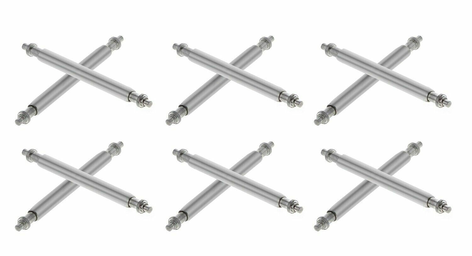 12 SPRING BAR FOR 34MM ROLEX AIRKING 14000M WATCH 19MM FLANGE STAINLESS STEEL