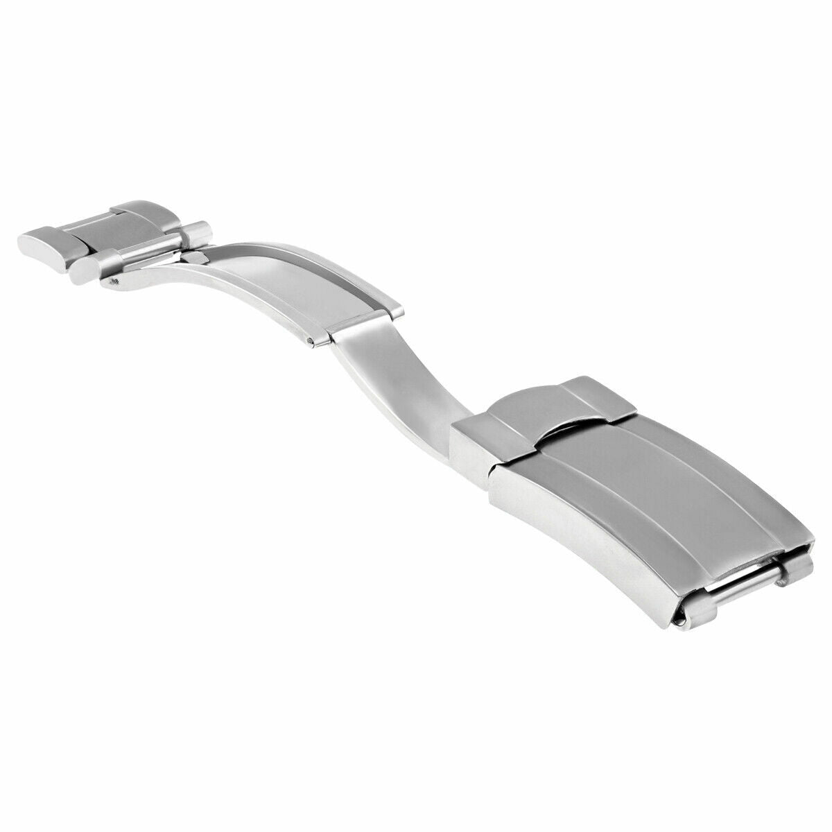 BUCKLE CLASP FOR ROLEX WATCH OYSTER JUBILEE WATCH BAND MATTE STAINLESS STEEL TQ