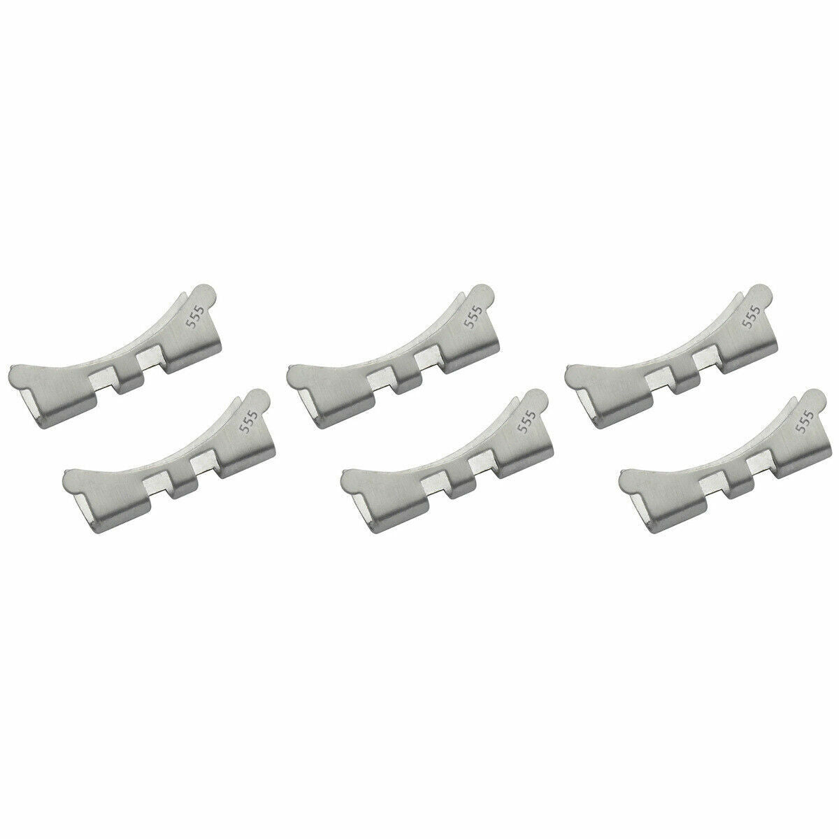 3 SET 555 END LINK PIECE FOR 20MM JUBILEE BAND 62510H ROLEX 16014 FAT SPRING BAR