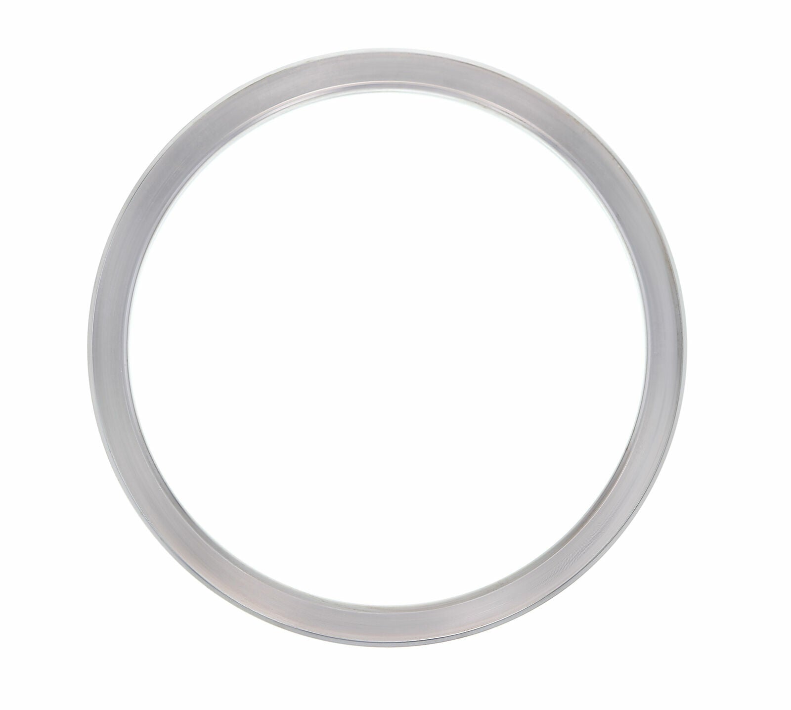 14K WHITE GOLD FLUTED BEZEL WATCH PART FOR ROLEX 34MM 1500, 1505, 15200, 115210