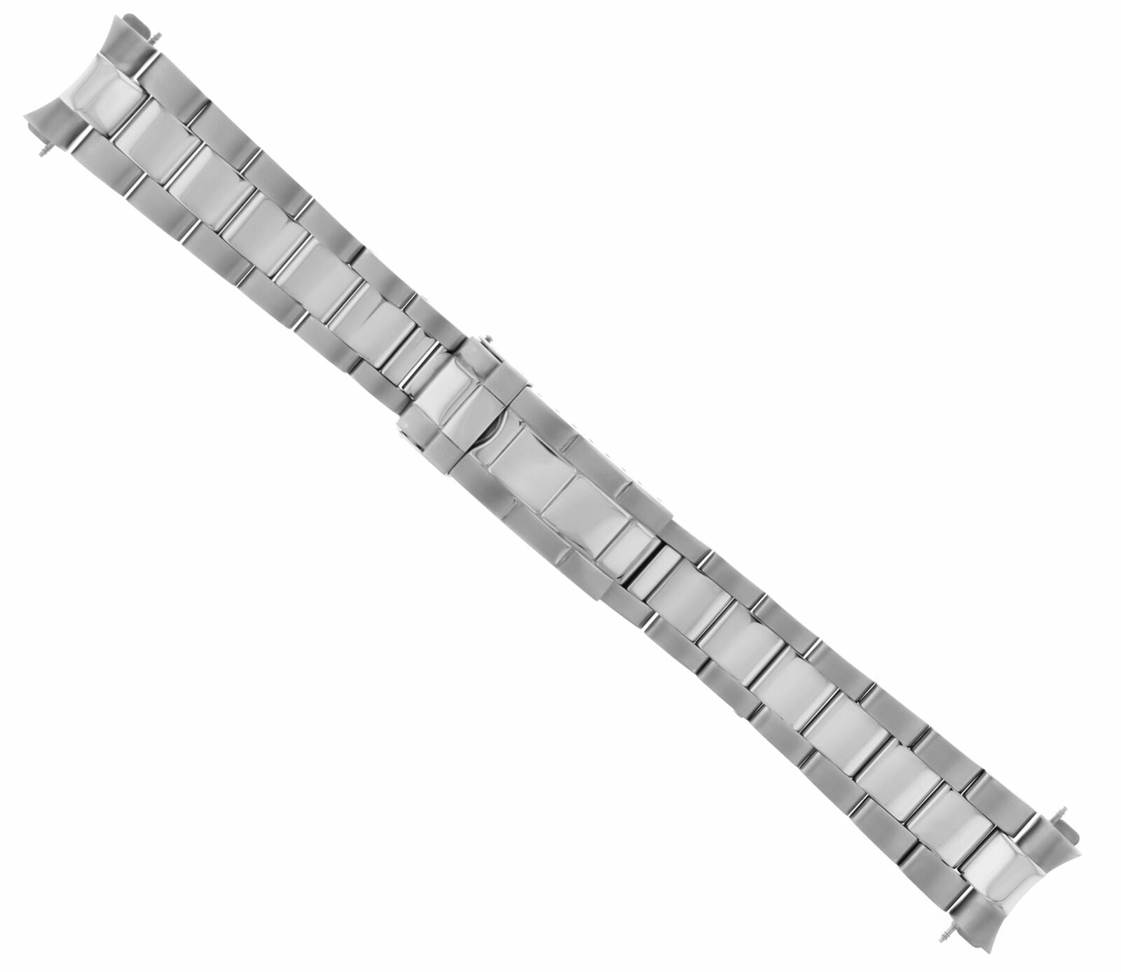 OYSTER WATCH BAND STAINLESS STEEL NEW STYLE FOR ROLEX DAYTONA FLIP SHINY/CENTER