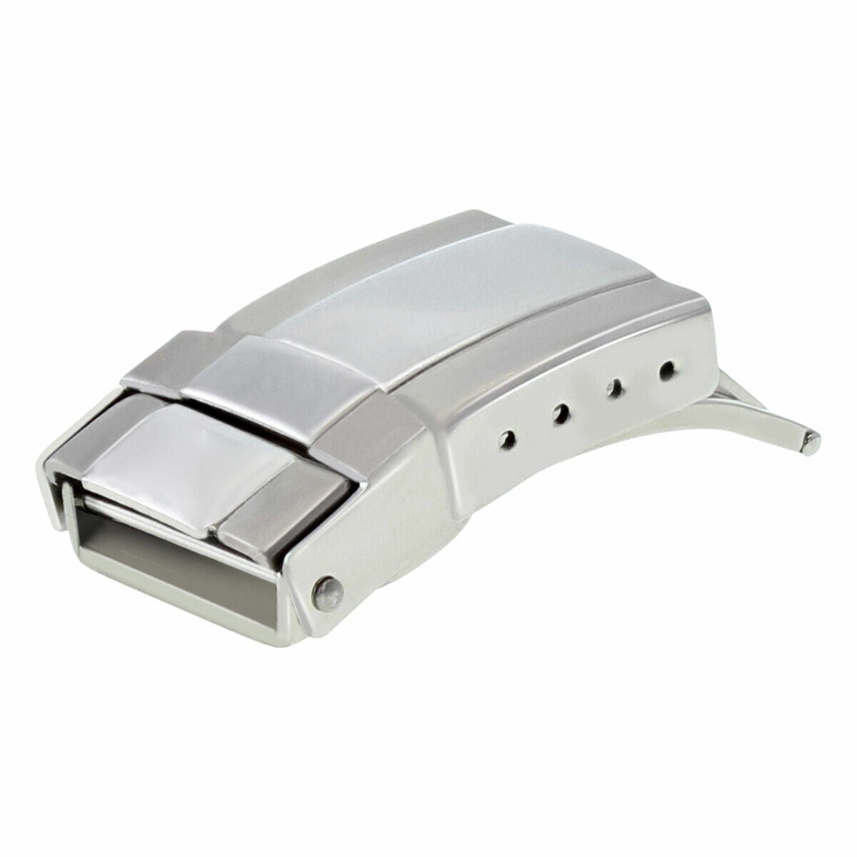 16MM BUCKLE CLASP FOR ROLEX DAYTONA WATCH LEATHER BAND STRAP 16518 16523 16528