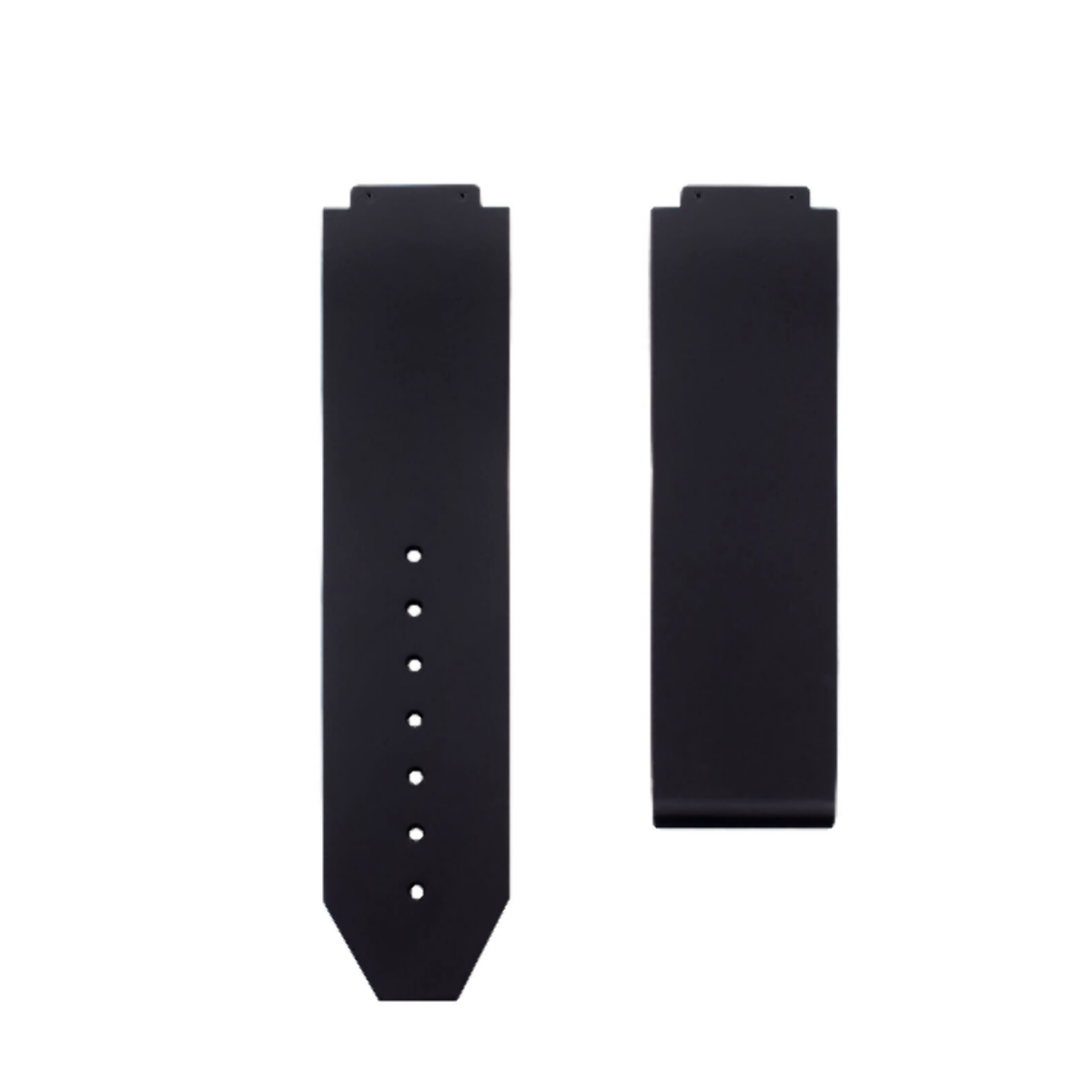24MM RUBBER BAND STRAP FOR HUBLOT 44-45 H BIG BANG FUSION + SCREWDRIVER BLACK