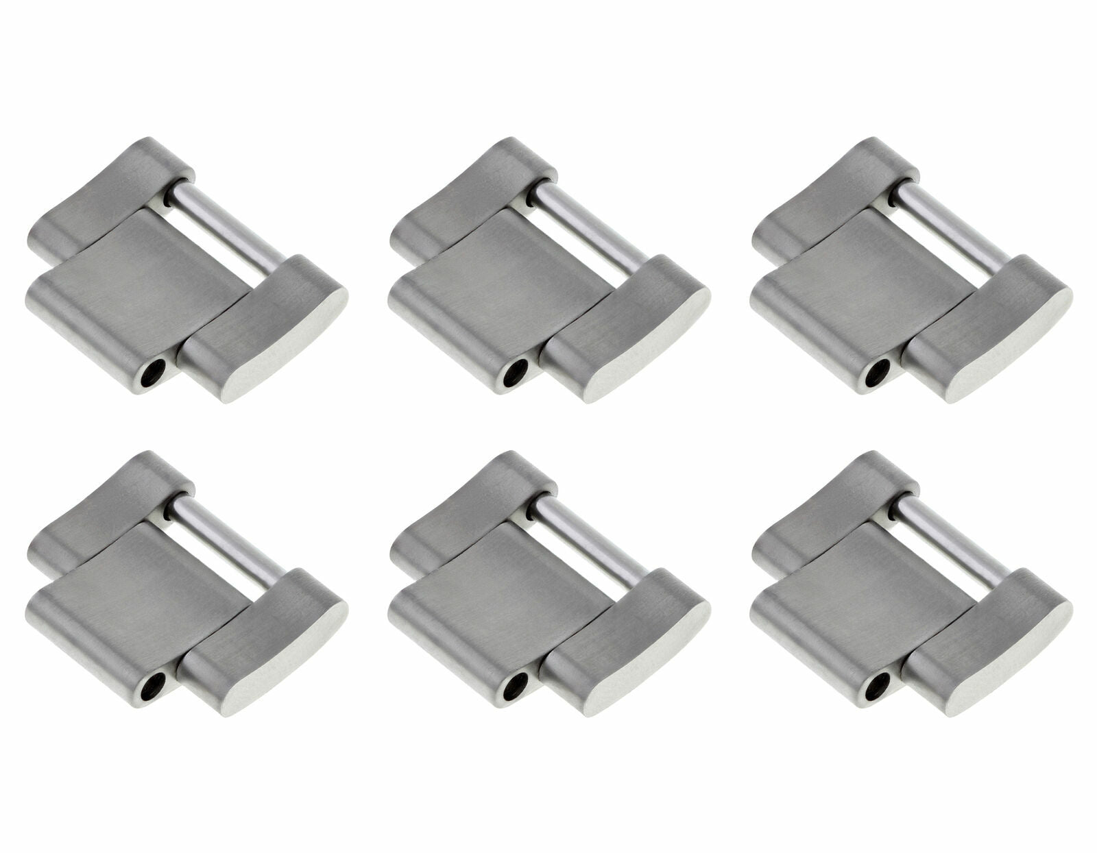 6 LINKS SOLID FOR OYSTER WATCH BAND ROLEX SUBMARINER POLISHED SHINY CENTER S/S