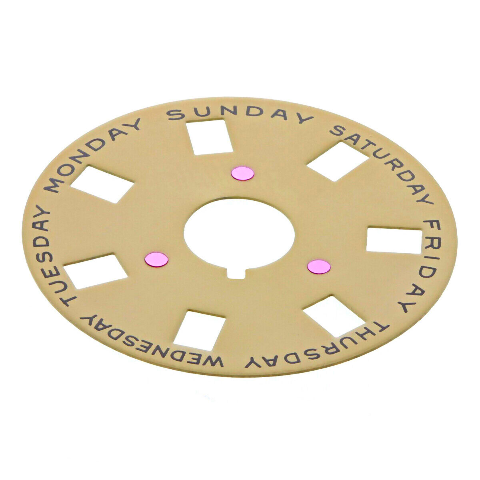 DAY DISC FOR 36MM ROLEX PRESIDENT DAYDATE # 1801-1802-1803-1810, 1811 CHAMPAGNE