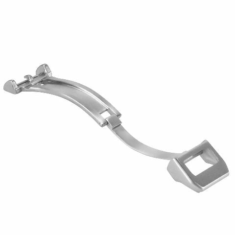 18MM DEPLOYMENT STRAP BAND BUCKLE FOLDING CLASP STAINLESS FOR IWC PILOT BRUSH TQ
