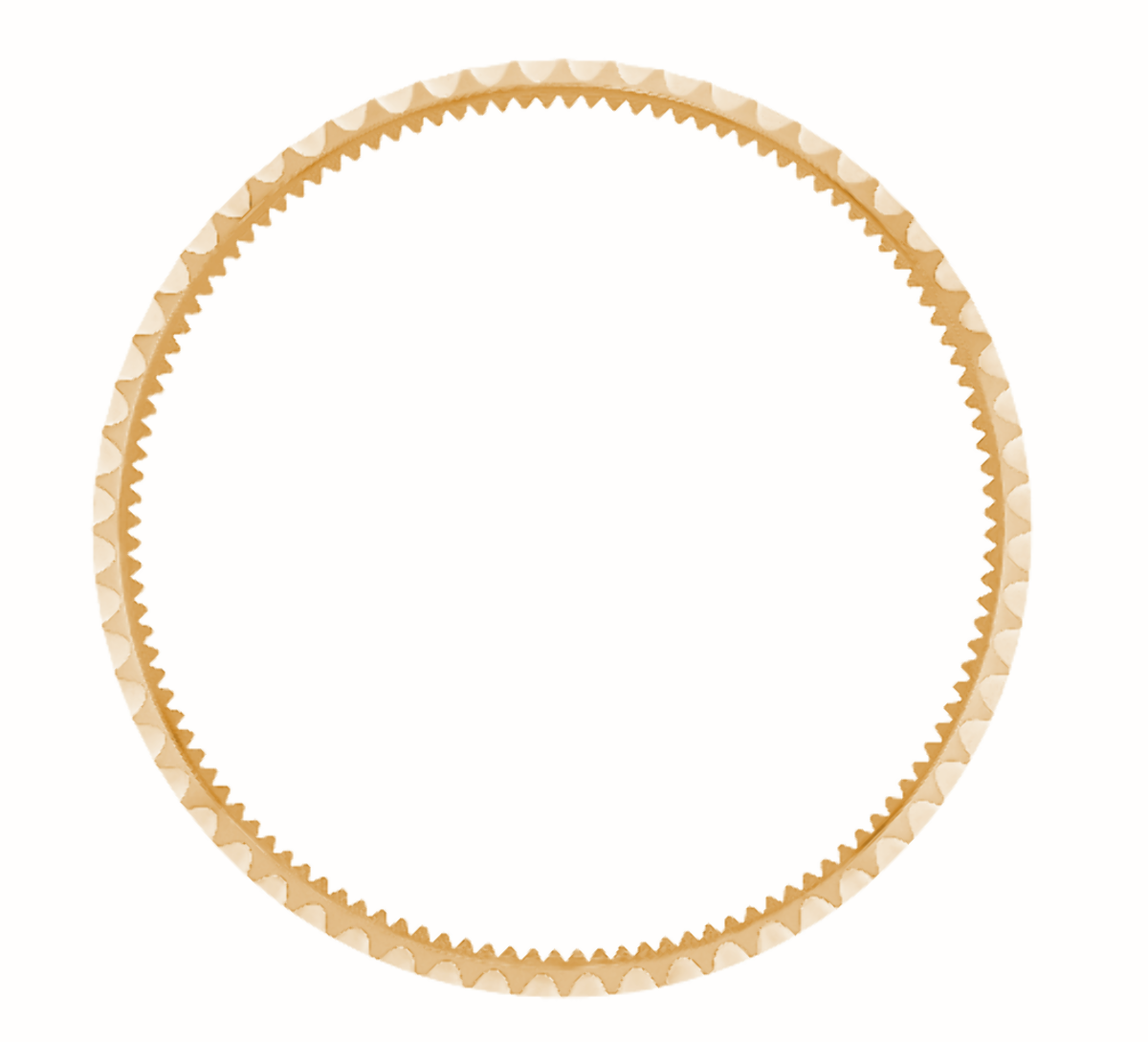 BEZEL RING INSERT FOR ROLEX SUBMARINER 16613 16800 16803 16808 16610 GOLD COLOR