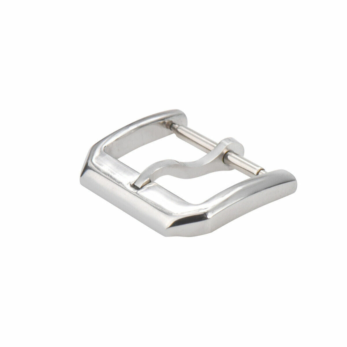 18MM TANG BUCKLE TONGUE TYPE FOR IWC WATCH PILOT PORTUGUESE TOP GUN POLISH