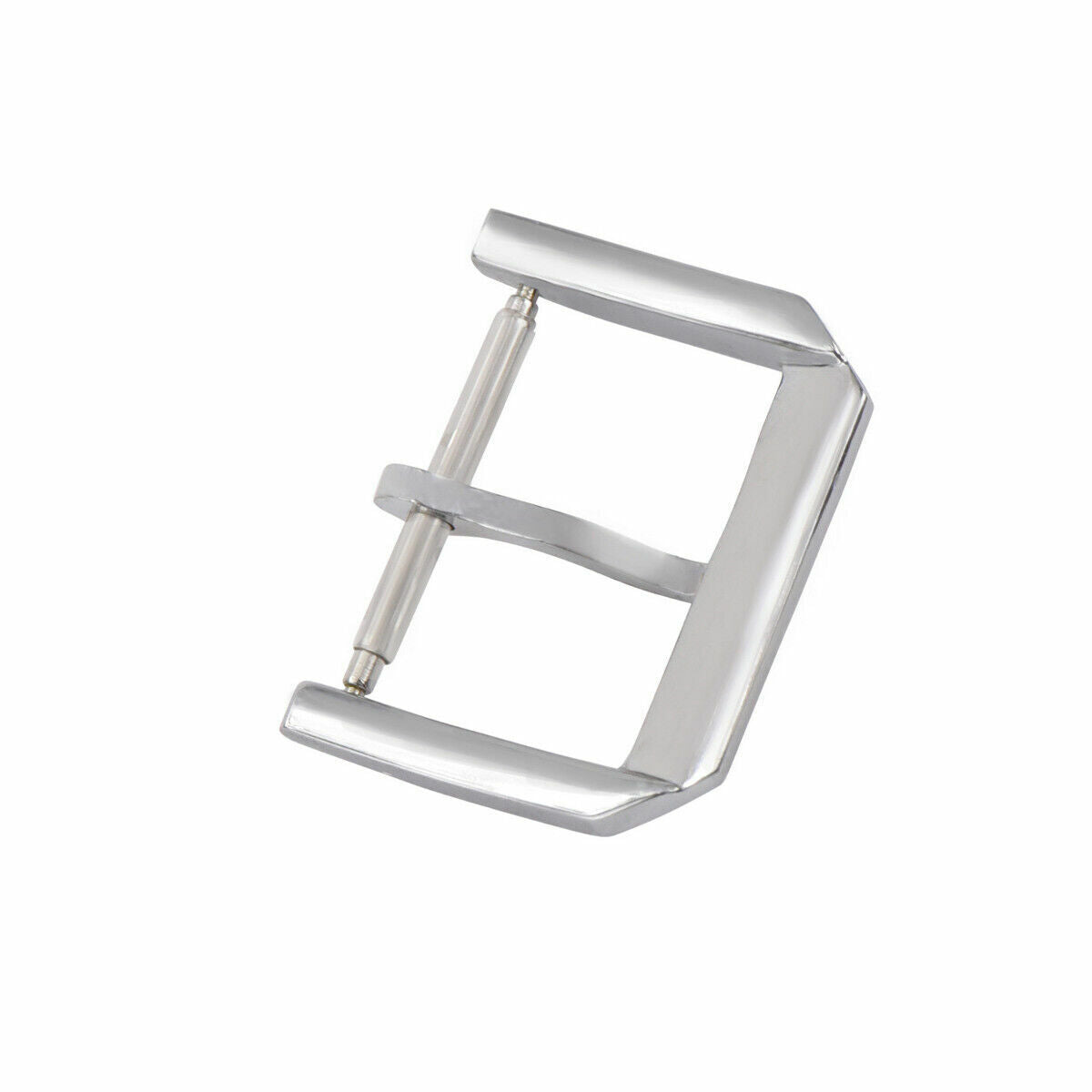 18MM TANG BUCKLE TONGUE TYPE FOR IWC WATCH PILOT PORTUGUESE TOP GUN POLISH