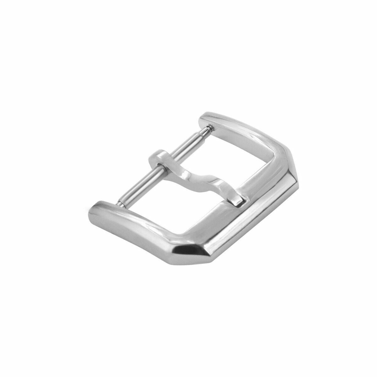 18MM TANG BUCKLE TONGUE TYPE FOR IWC WATCH PILOT PORTUGUESE TOP GUN POLISH