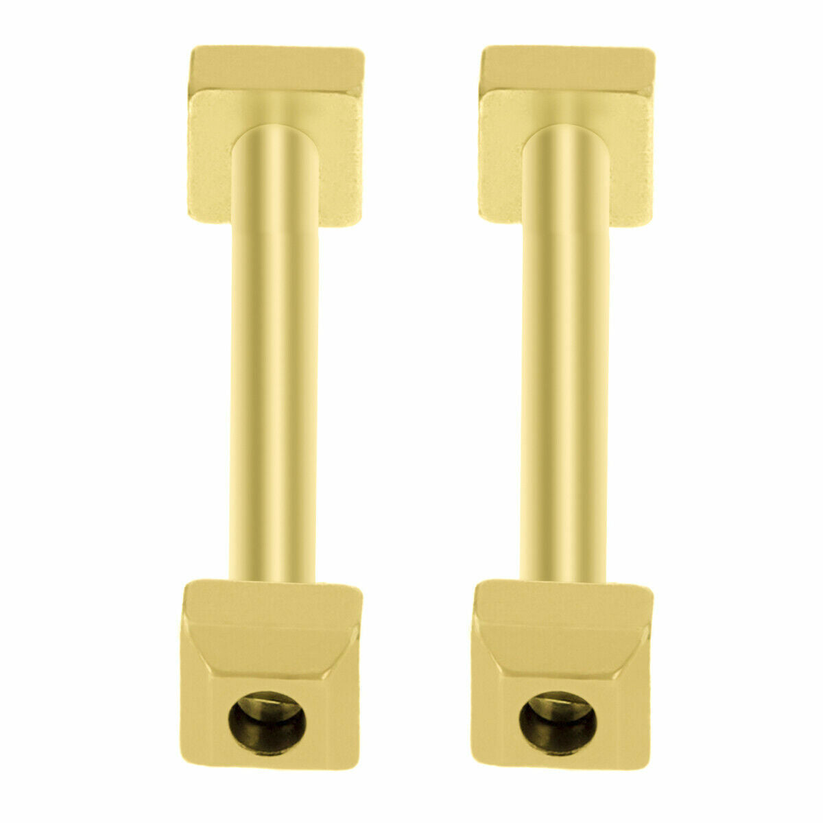 SCREW TUBE PIN FIT CARTIER PASHA LEATHER STRAP BAND BRACELET LUG FOR 22MM GOLD