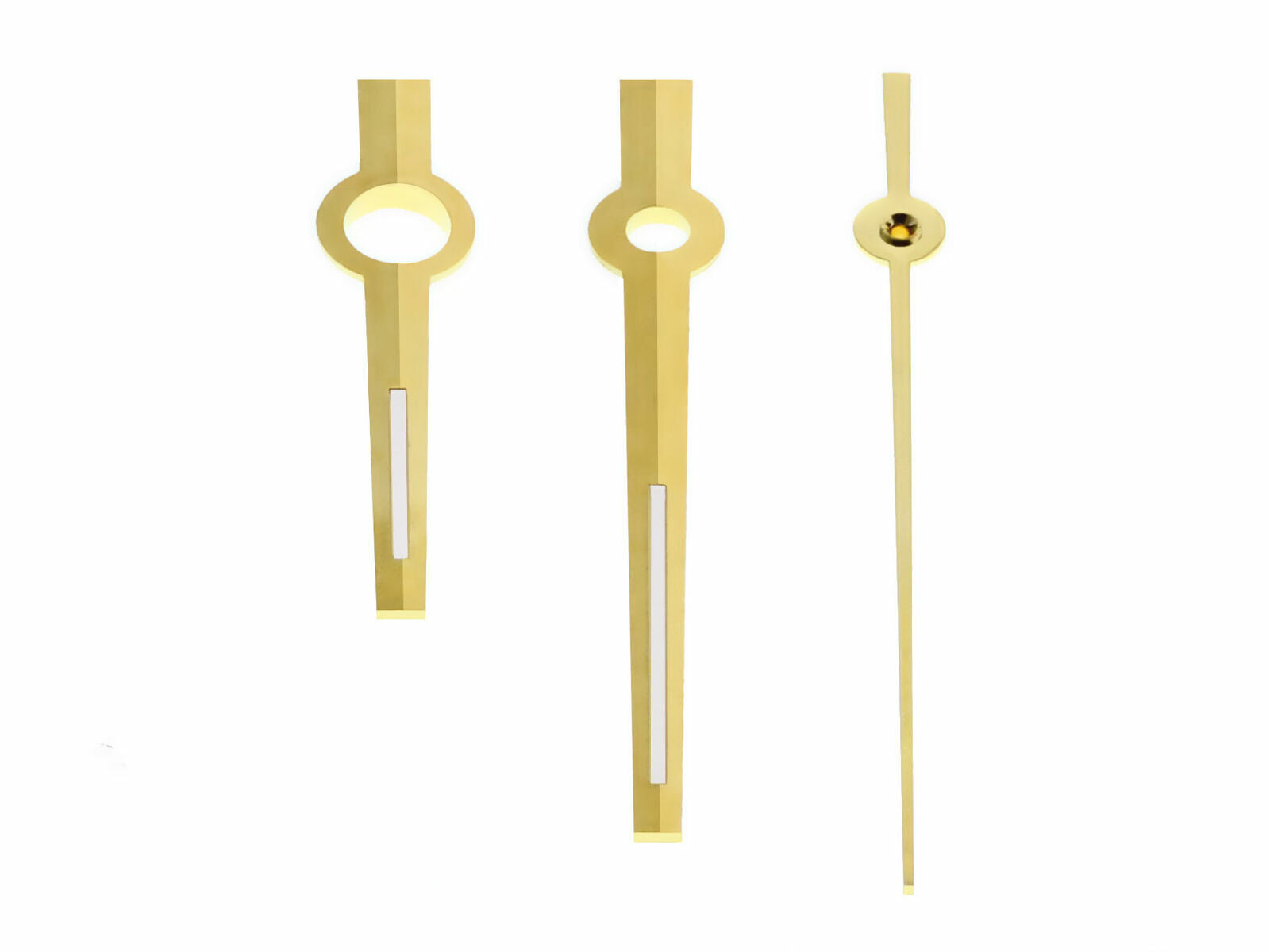 GOLD WATCH HANDS FOR FIT ROLEX MOVEMENT LUMINOUS STICK STYLE 15000, 15010, 15505