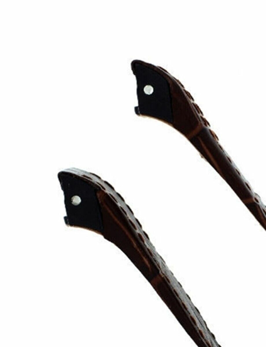 24.5MM LEATHER STRAP GRAIN BAND FIT CARTIER SANTOS 100 CHRONO XL REF:2740 BROWN