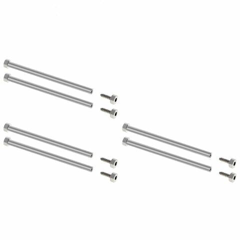 3 SET TUBE & SCREW FOR BELL & ROSS BR-01 FIT RUBBER LEATHER STRAP BAND STEEL